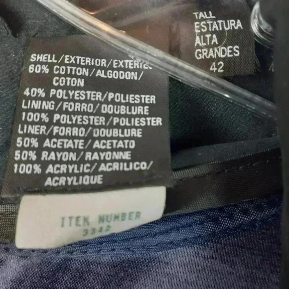 Context full length Coat Size 42 Tall rain/trench - Picture 7 of 7